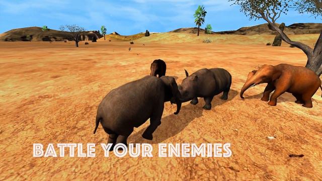 Elephant Simulator: Game Trailer for iOS and Android смотреть онлайн