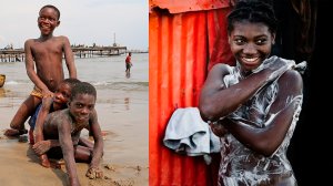 Вы хотели бы жить здесь на берегу океана? Африка Гана как живут люди.