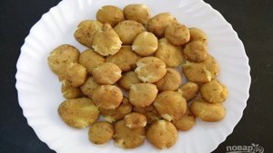 Молодая картошка во фритюре