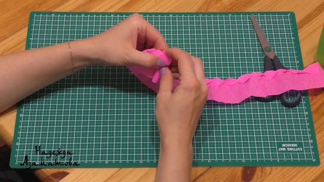 МК Крученая роза из бумаги с конфетой и без - Надежда Азаматова