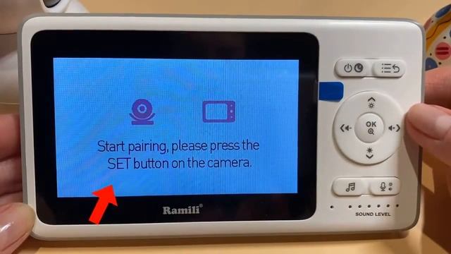 Соединение (сопряжение) камеры Видеоняня Ramili Baby RV500 (Рамили Беби РВ500).