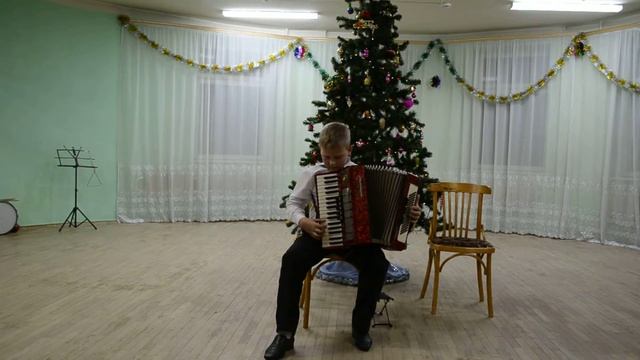 Мазуров Даниил 9 лет "Полька" П.Кухнов. смотреть онлайн