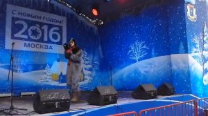 Зима (Э. Хиль) Выступление у ТЦ Калейдоскоп 09-01-2016