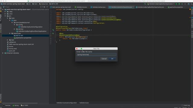 Creating a Custom Starter with Spring Boot смотреть онлайн