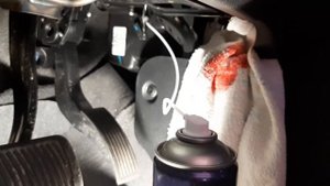 Промывка кондиционера авто пенным очистителем ASTRO him. Фильтр салонный угольный ANYU.