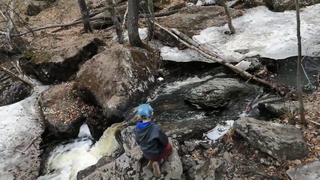 Подъём к водопаду Гадельша