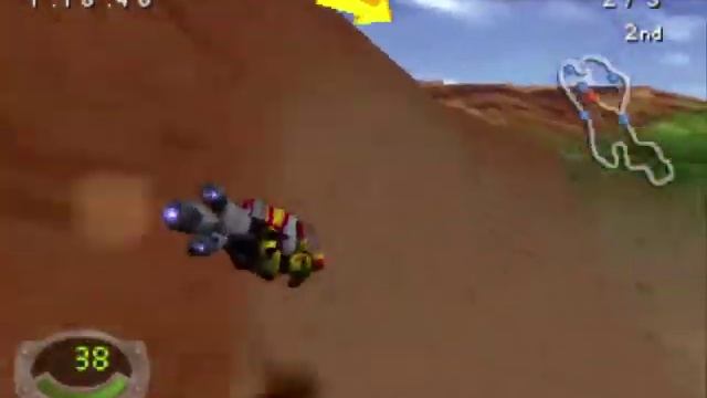Jet Moto 3 (Playstation 1) - 5 Minutes Gameplay смотреть онлайн