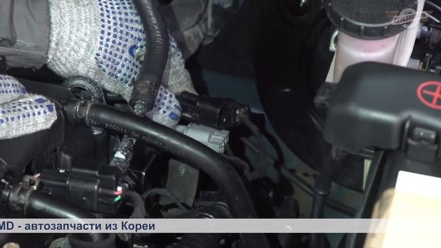 Замена верхнего кислородного датчика на Hyundai Solaris смотреть онлайн