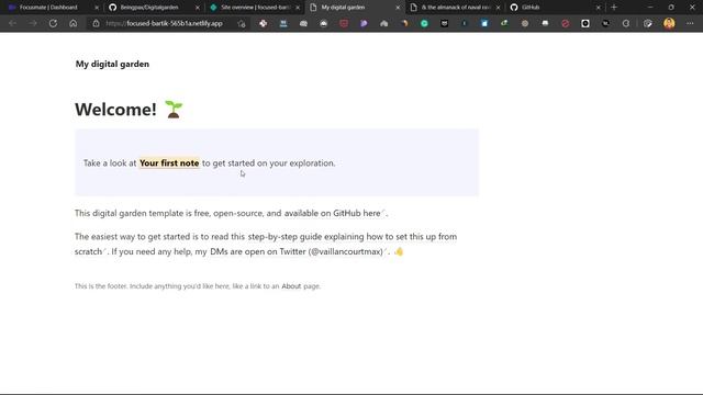 How to Set Up a Digital Garden With Obsidian For Free смотреть онлайн
