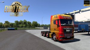 Euro Truck Simulator 2. Конвой. На DD базе Moza R5.