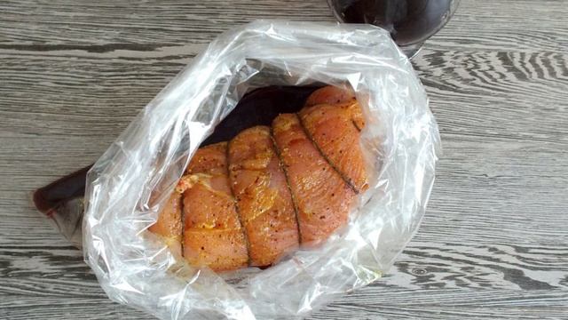 Буженина из индейки в рукаве