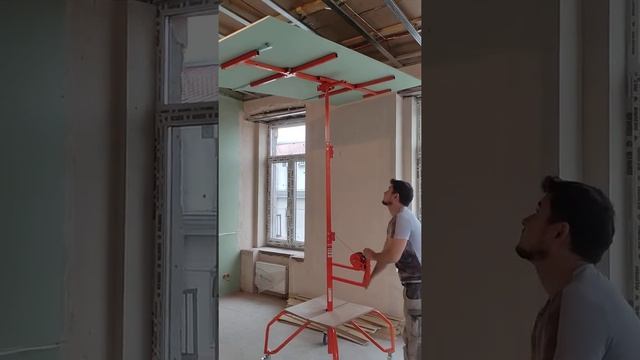 подъёмник для гипсокартона смотреть онлайн