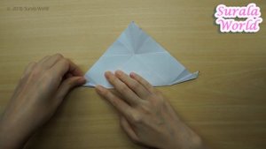 Origami - Plate, Dish (How to make a paper dish)