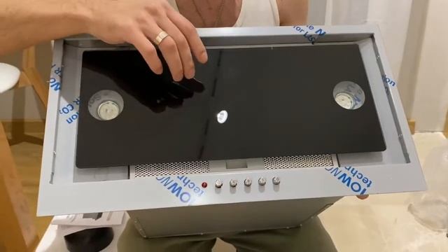 Распаковка - Вытяжка скрытая Akpo Neva Glass 60 WK-4 смотреть онлайн