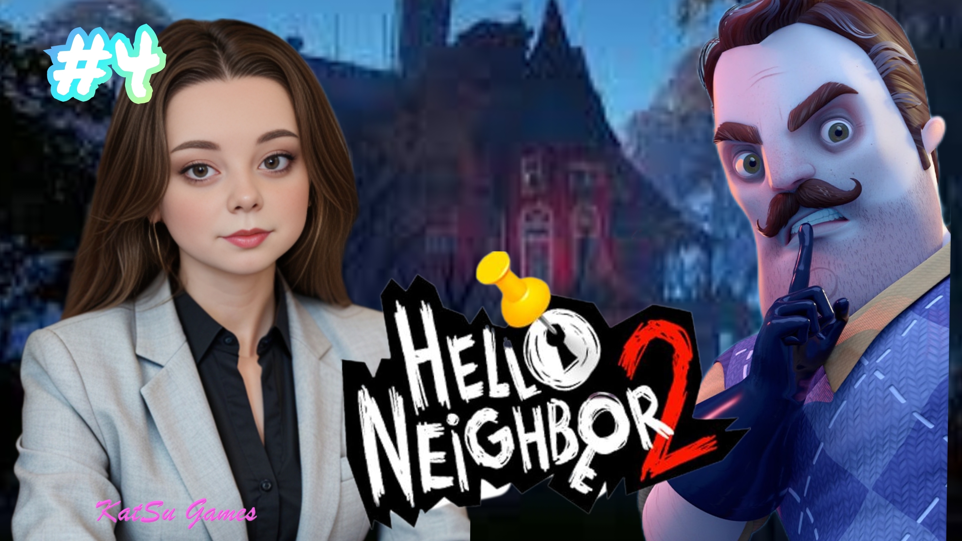 МЫ ПОПАЛИ В МУЗЕЙ ⇒ HELLO NEIGHBOR 2 #4