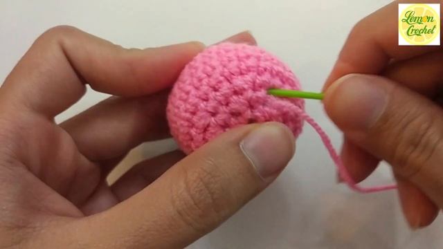Crochet Mini Pig Amigurumi | Easy Crochet Tutorial | Lemon Crochet