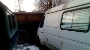 Авторазборка.Снимаем фару с Газели.