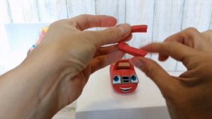 МК Вспыш и чудо машинки _ Лепим машинку ВСПЫШ из мастики _ Blaze and the Monster Machines tutorial