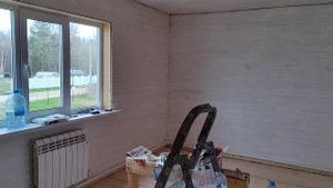 Покраска потолка из вагонки масло воском