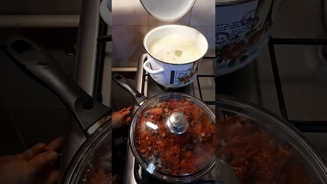 Постное меню. Постный борщ с квашеной капустой.