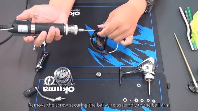 Okuma - ITX spinning reel maintenance