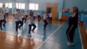 Общешкольная Зарядка к 23 февраля. #рдш#23февраля#зарядка_спн