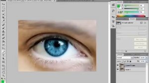 photoshop CS5 eye colour change tutorial