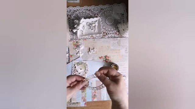 СКРАПБУКИНГ. Видео-урок. Создание винтажных тегов смотреть онлайн