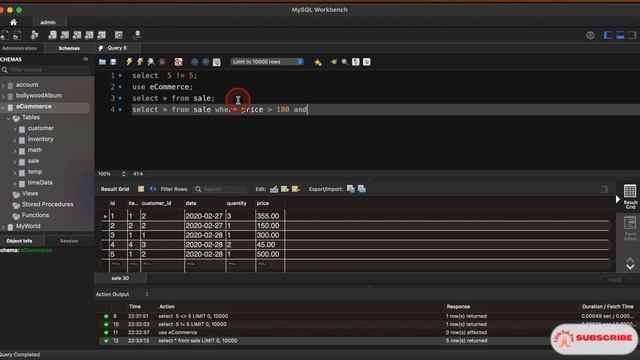 MYSQL Operators  Part 1 | Arithmetic & Precedence,Comparison & Logical Operators