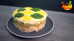 Рецепты САЛАТ С КУРИЦЕЙ И АНАНАСАМИ