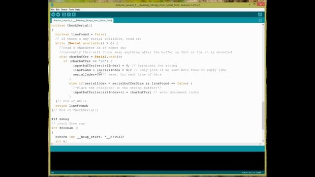 Arduino Lesson 1 Reading the serial port смотреть онлайн