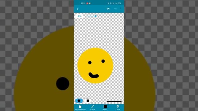 Простая игра с наклоном за 4 минуты в Pocket code #pocketcode #играза4минуты