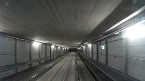 Направляемый автобус в аэропорту Мюнхена |  INNOVIA APM 300 mover system at Munich Airport