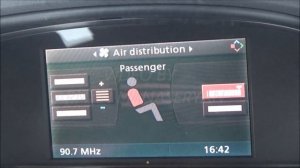 BMW E60 КАК ВЫКЛЮЧИТЬ ПЕЧЬ И ВКЛЮЧИТЬ КОНДИЦИОНЕР И НАОБОРОТ.