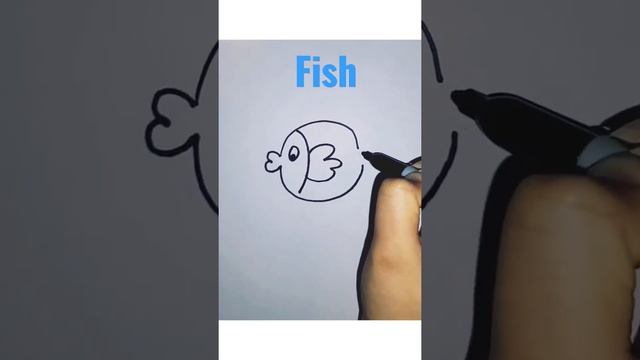 How to draw a fish ?