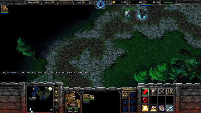 Warcraft 3: GOD EMPEROR GARITHOS CAMPAIGN:  A Cults End