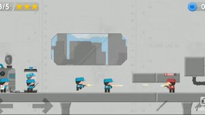 Прохождение игры красные человечки против синих!!!!!