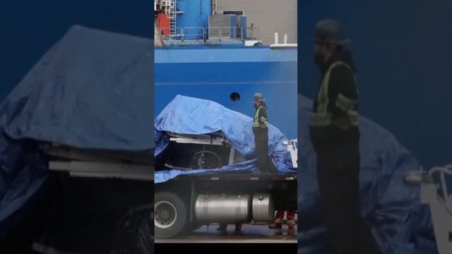 Wreckage of the submersible that imploded on a dive to the Titanic arrives at St. John’s