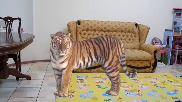 Дикие и домашние животные Лиза и веселое приключение для детей смотреть онлайн