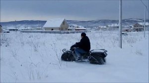 Снег в Новороссийске