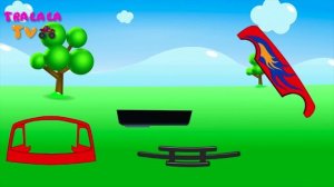 Monster Truck | Cars cartoon | Construction game | Educational video | Tralala TV