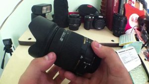 Sigma 18-250mm Lens Unboxing - Nikon D5100 - 2017