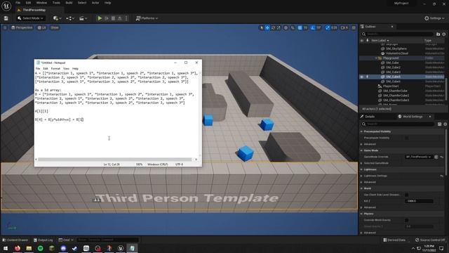 2D Array In UE5??? | How to make a 1d array act like a 2d array in UE5 смотреть онлайн