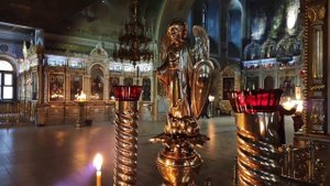Величание Святым Силам Бесплотным. Хор храма Всех Святых на Соколе. Солист С. Рязанцев