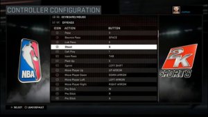 NBA 2K16 PC - Keyboard Setup ingame [Keyboard Controll FIX By 3dm, 100% working