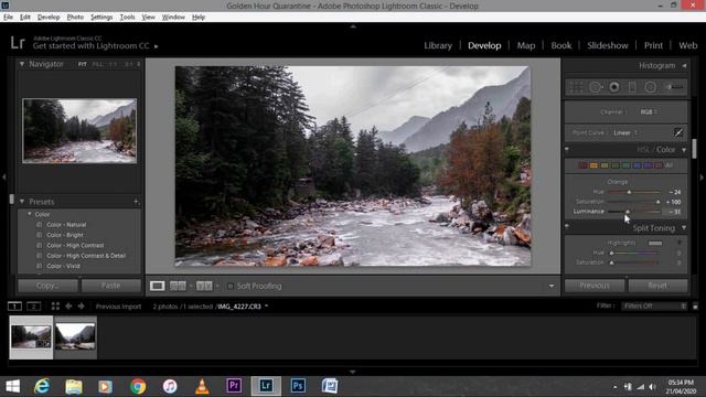 Create SURREAL AND MOODY LANDSCAPES | Lightroom Tutorial