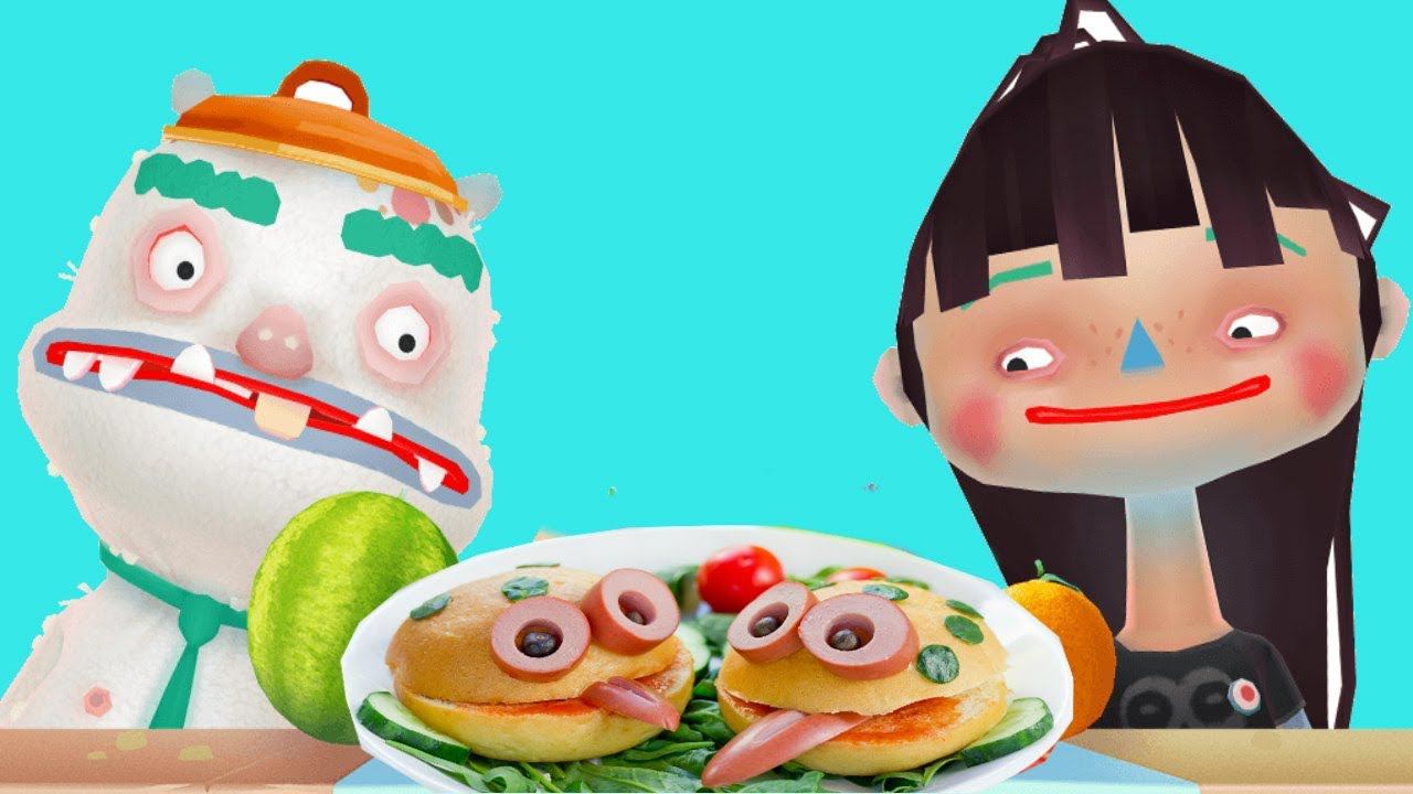 ГОТОВКА ЧЕЛЕНДЖ # 2 - Готовим еду, мультик - игра готовка смотреть онлайн