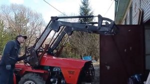 Пку, кун на минитрактор своими руками.