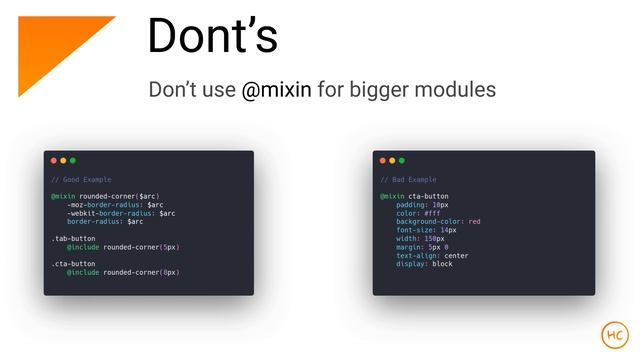 SASS Coding: Do's and Dont's смотреть онлайн