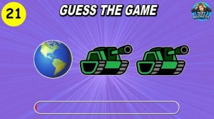 Guess The GAME by Emoji...! ? (41 Popular Games)